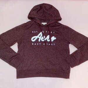 Aeropostale Maroon Hoodie, M